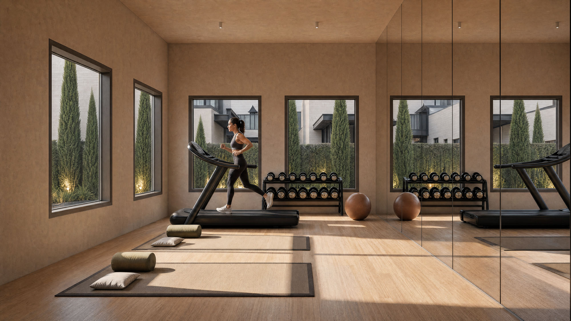 Soma — fully-equipped residents' gym